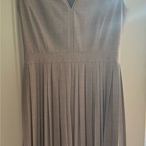 J. Crew Gray Midi Dress with Timeless Elegance